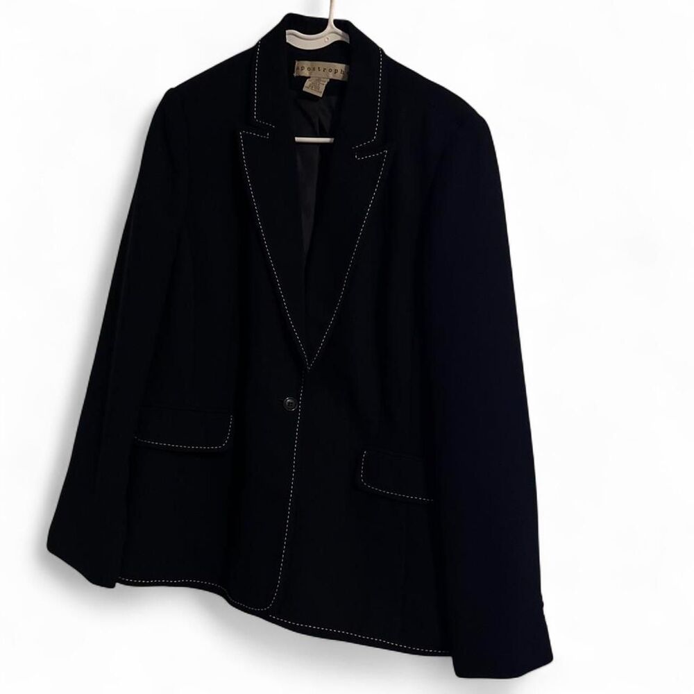 Apostrophe Women's Navy and Black Jacket